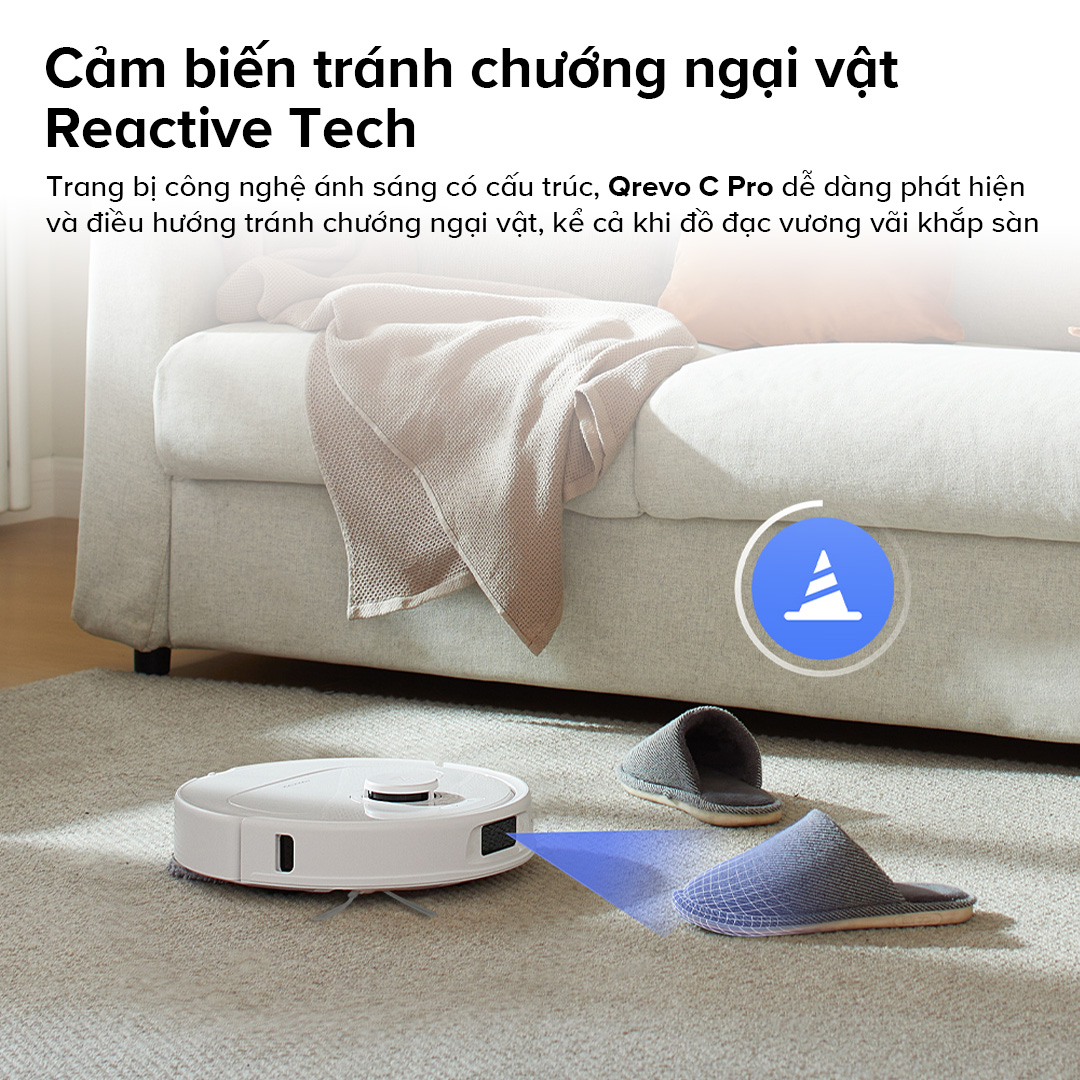 Ưu điểm nổi bật của Robot hút bụi lau nhà Roborock QRevo C Pro