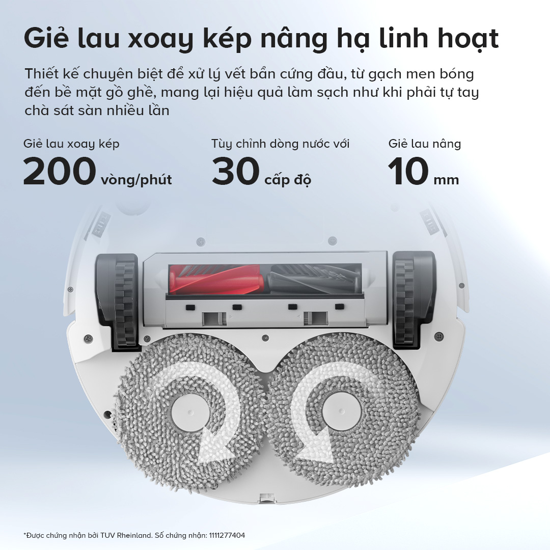 Ưu điểm nổi bật của Robot hút bụi lau nhà Roborock QRevo C Pro