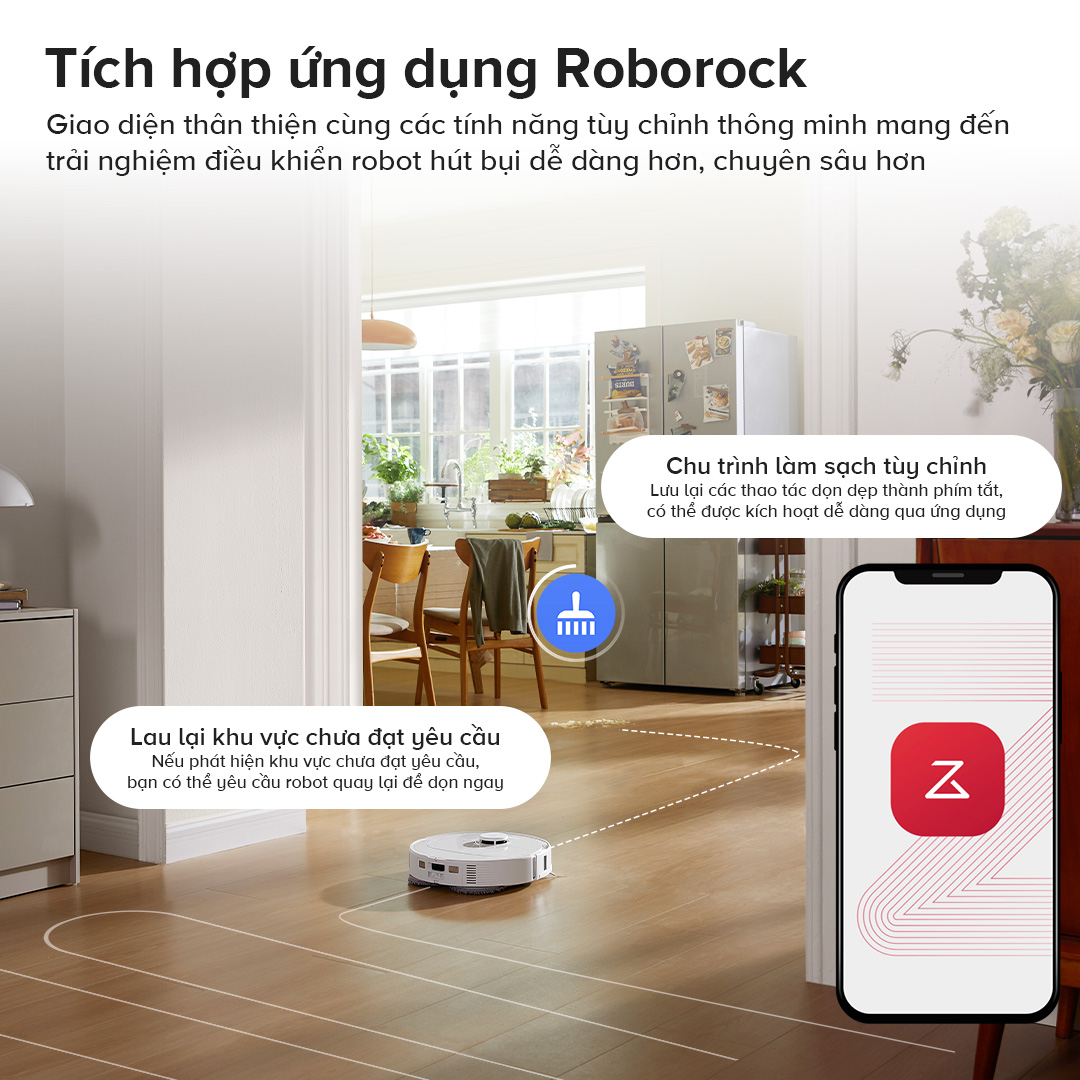 Ưu điểm nổi bật của Robot hút bụi lau nhà Roborock QRevo C Pro