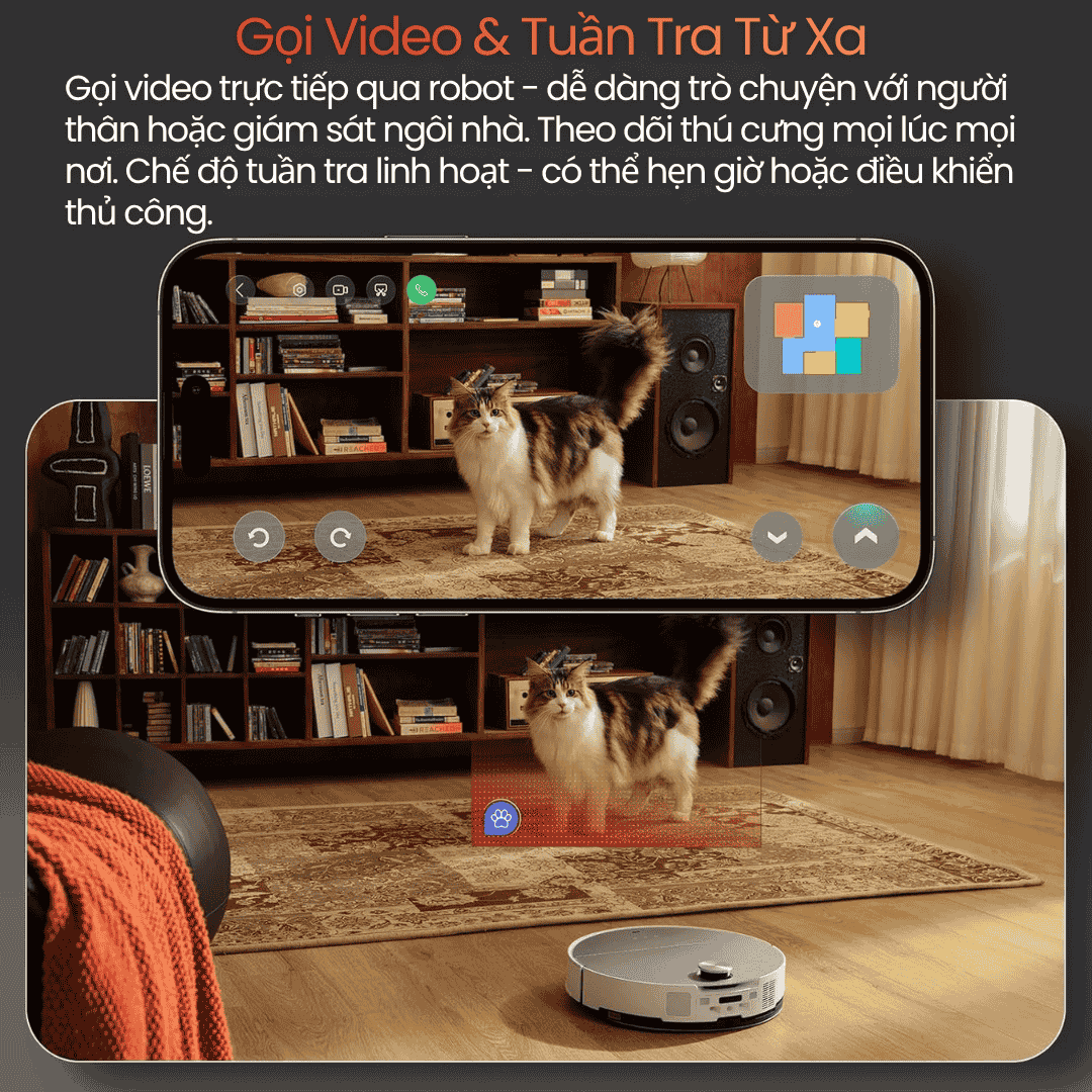 Ưu điểm nổi bật của Robot hút bụi lau nhà Roborock Saros 10