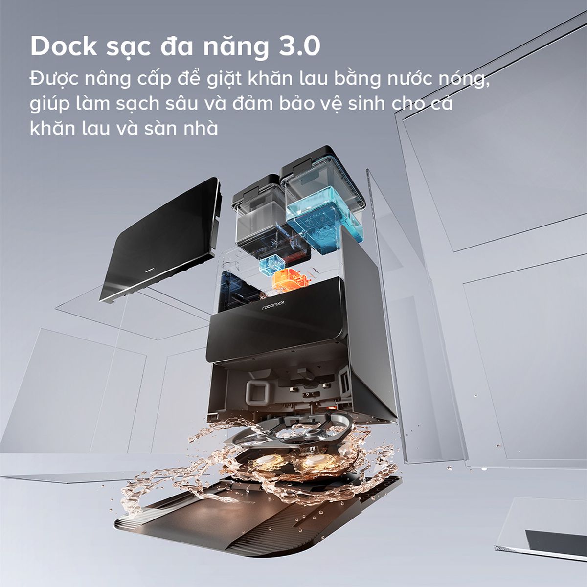 Đặc điểm nổi bật của Robot hút bụi lau nhà Roborock Saros 10R