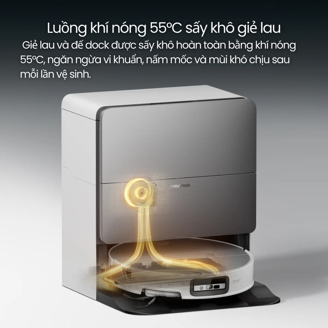 Đặc điểm nổi bật của robot hút bụi lau nhà Roborock Saros 20 Sonic