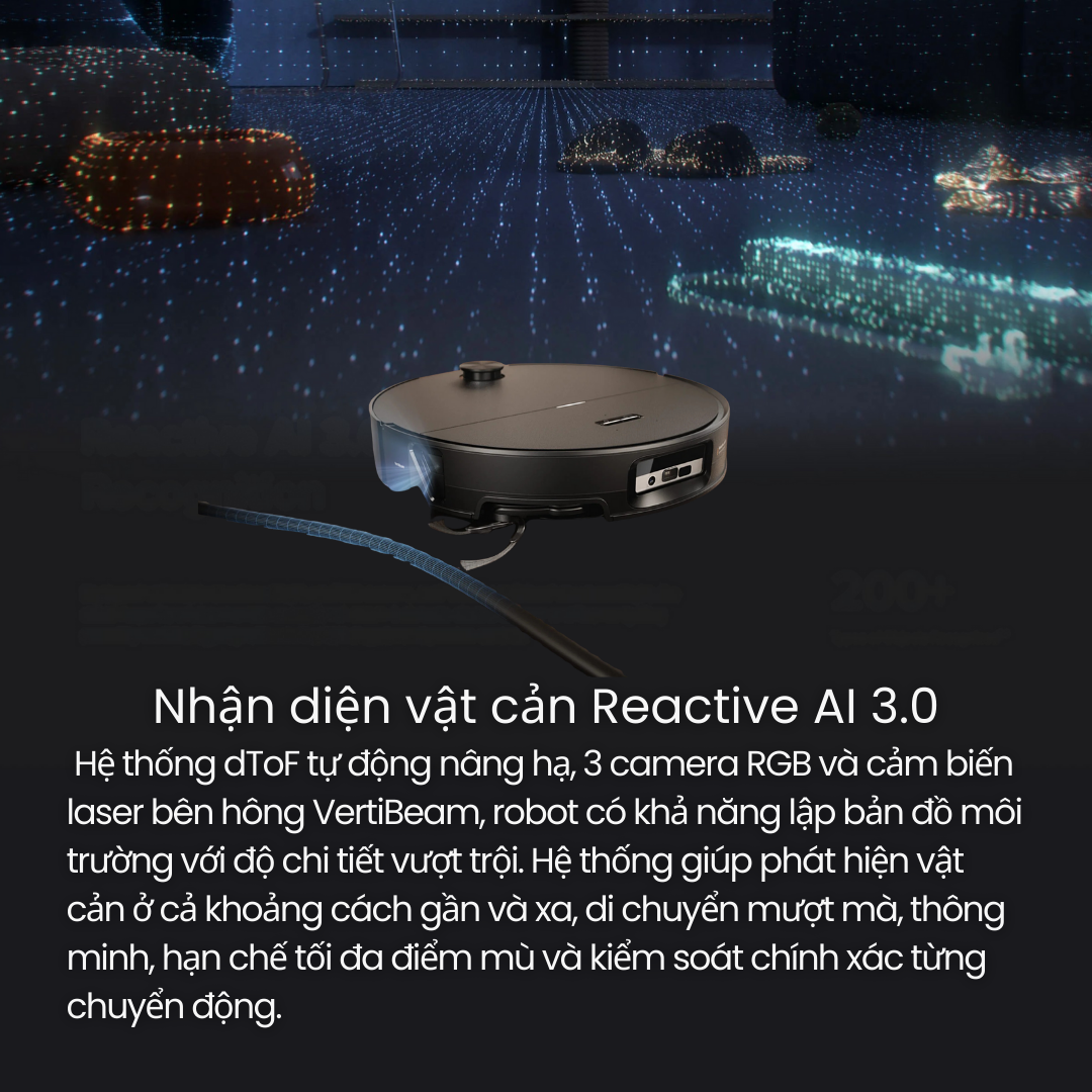 Đặc điểm nổi bật của robot hút bụi lau nhà Roborock Saros 20 Sonic