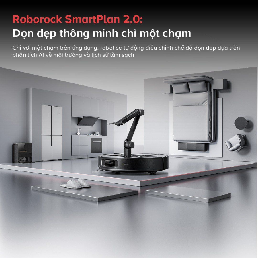 Đặc điểm nổi bật của robot hút bụi lau nhà Roborock Saros Z70