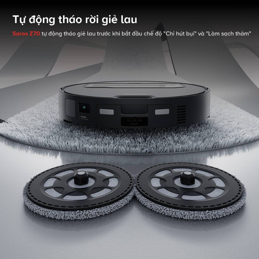 Đặc điểm nổi bật của robot hút bụi lau nhà Roborock Saros Z70