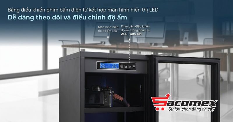 Đặc điểm nổi bật của tủ chống ẩm Fujihome DC-50E