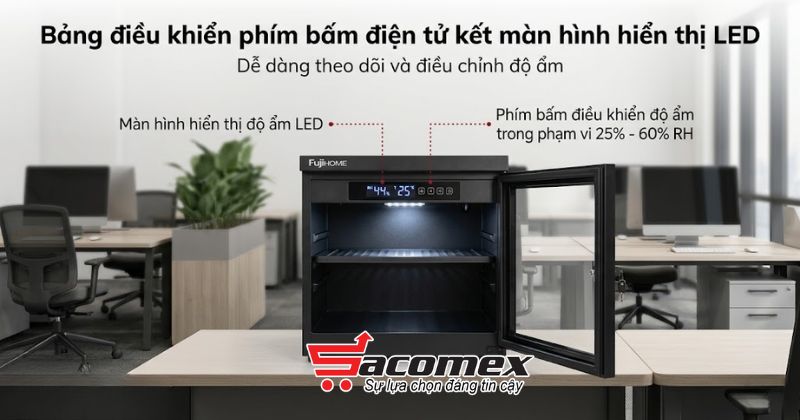 Đặc điểm nổi bật của tủ chống ẩm Fujihome DC-30E 