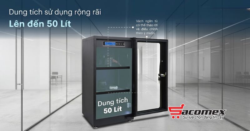 Đặc điểm nổi bật của tủ chống ẩm Fujihome DC-50E