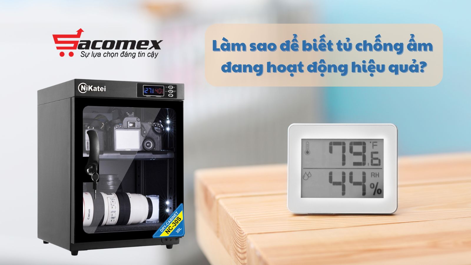 Hướng dẫn sử dụng tủ chống ẩm đúng cách