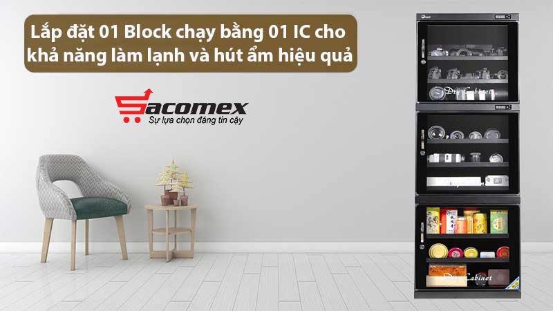 Thiết kế và tính năng ưu việt của tủ chống ẩm Fujie DHC500
