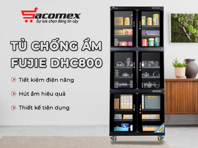 Tính năng nổi bật tủ chống ẩm Fujie DHC800
