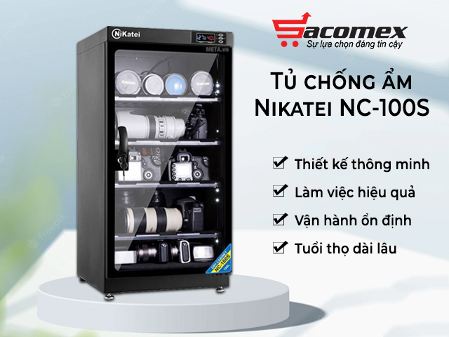 Đặc điểm nổi bật của tủ chống ẩm Nikatei NC-100S