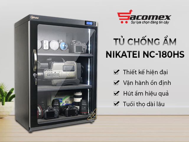 Đặc điểm của tủ chống ẩm Nikatei NC-180HS
