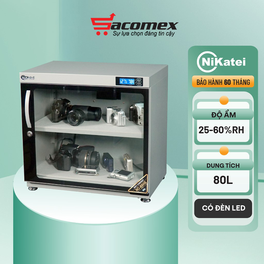 Hướng đẫn sử dụng tủ chống ẩm Nikatei NC-80HS