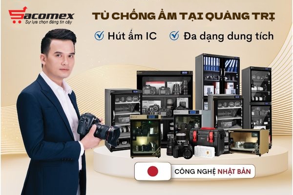 Địa chỉ mua tủ chống ẩm cho máy ảnh tại Quảng Trị chính hãng