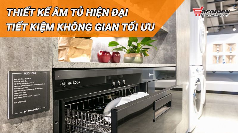 Lợi ích khi sử dụng máy sấy chén âm tủ