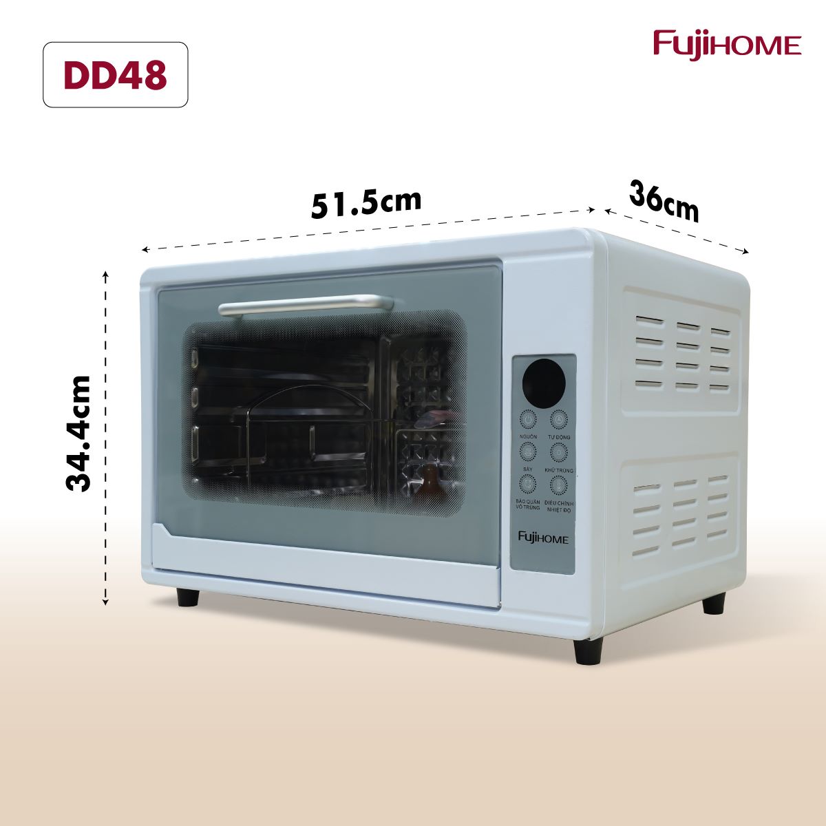 tủ sấy tiệt trùng đa năng Fujihome DD48