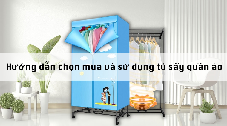 tủ sấy quần áo