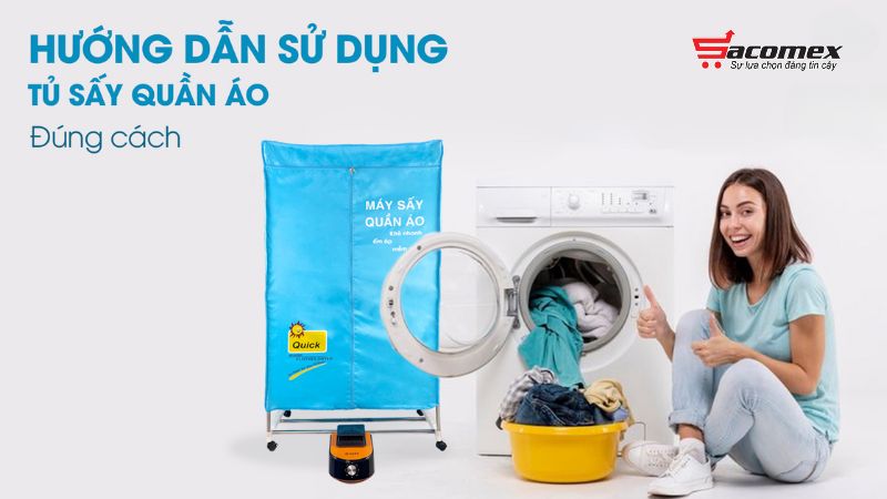 Hướng dẫn cách sử dụng tủ sấy quần áo Samsung đúng cách