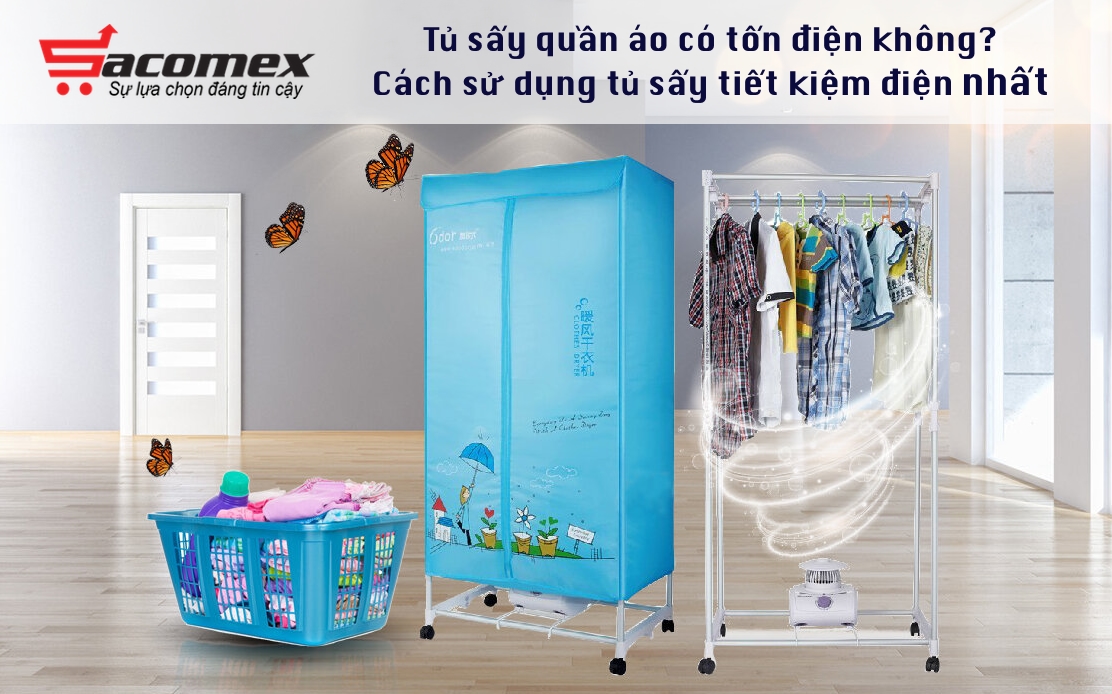 Tủ sấy quần áo có tốn điện không? 