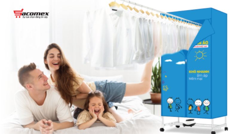 Lợi ích khi chọn đúng kích thước tủ sấy quần áo