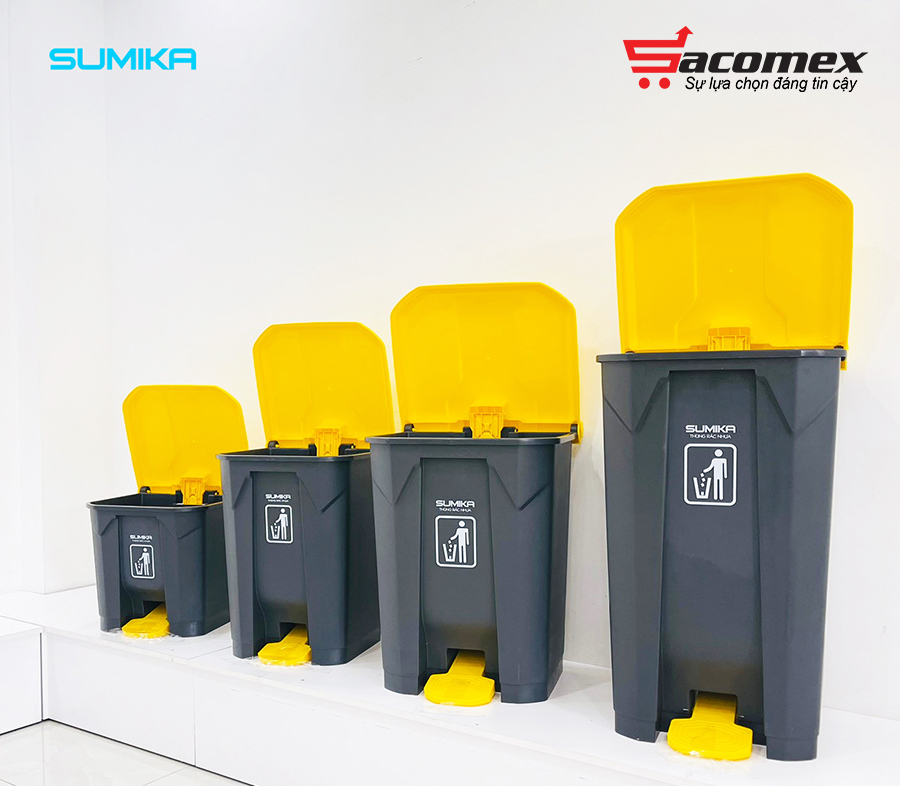 thùng rác nhựa gia đình Sumika