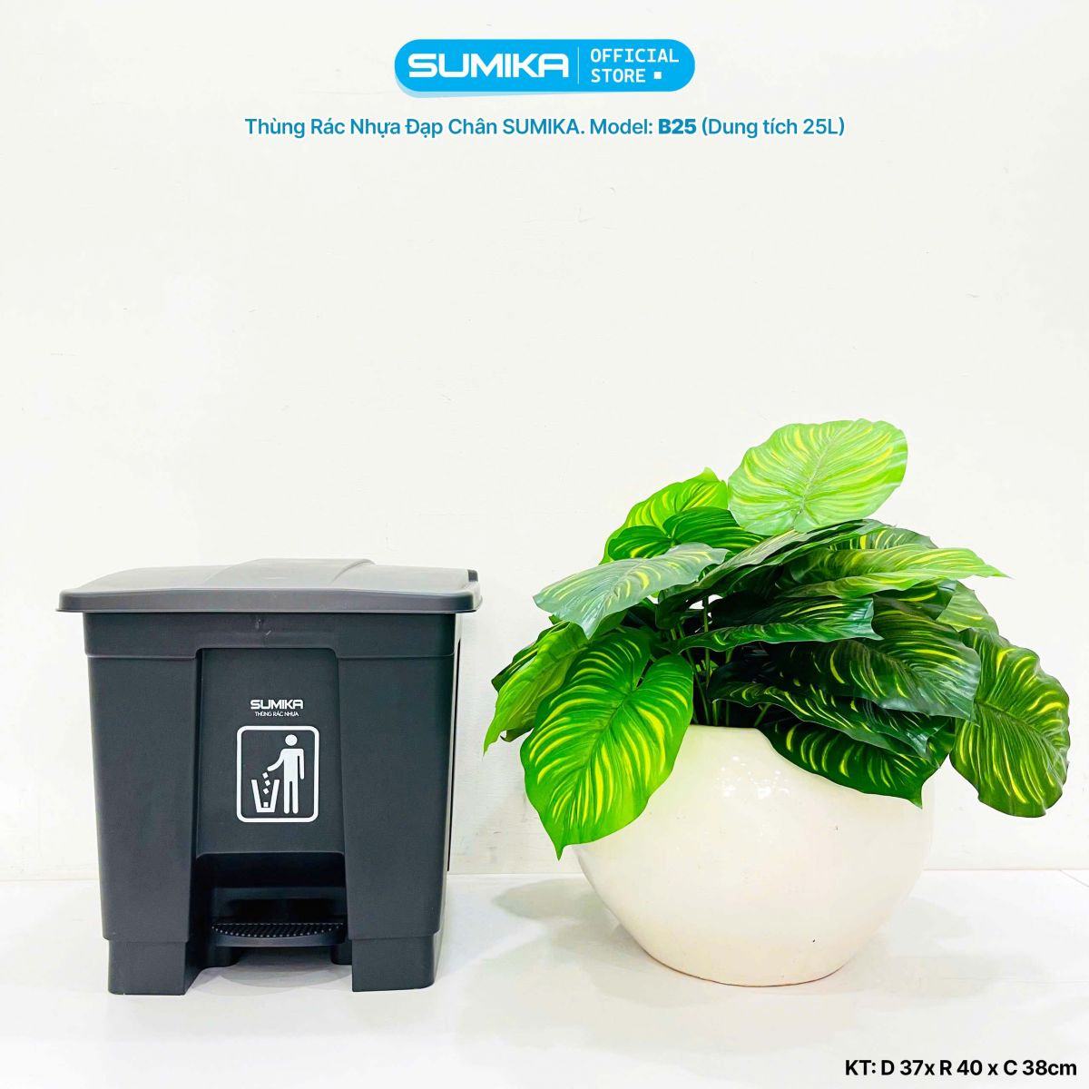 Lợi ích khi sử dụng thùng rác Sumika B25