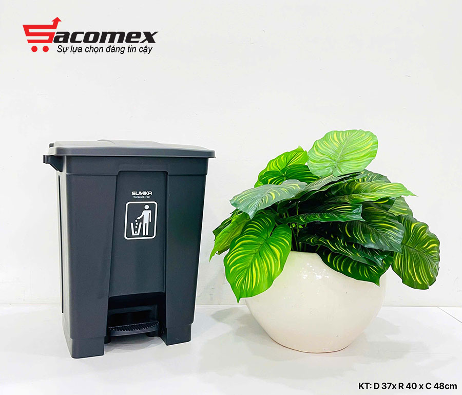 thùng rác nhựa gia đình Sumika B35 35L