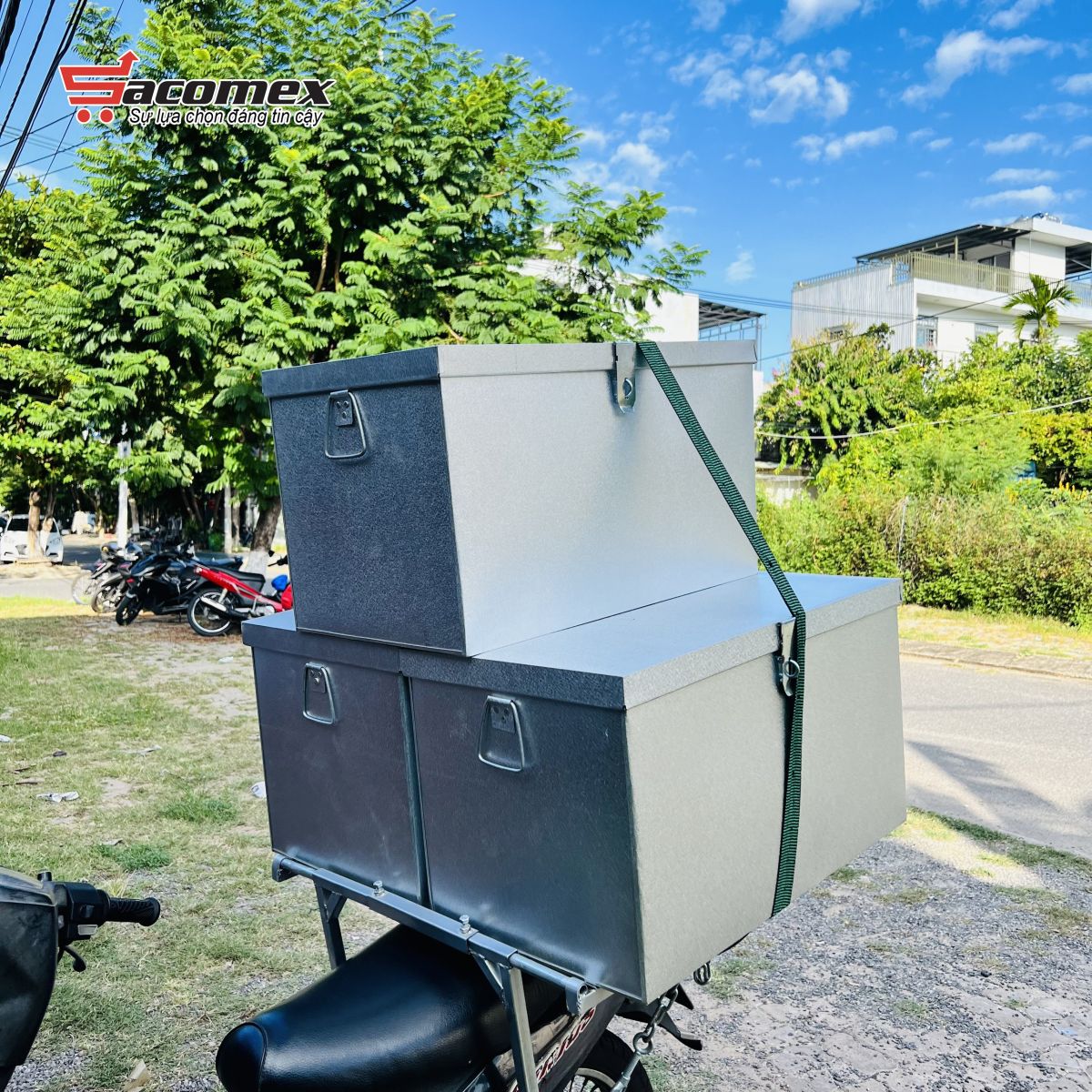 Ứng dụng thùng tôm đựng hồ sơ Sacomex T855 trong đời sống