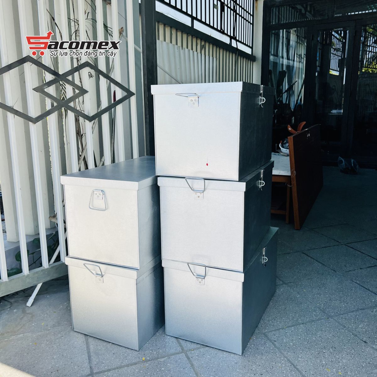 Ứng dụng thực tế của thùng đựng hồ dơ Sacomex T644