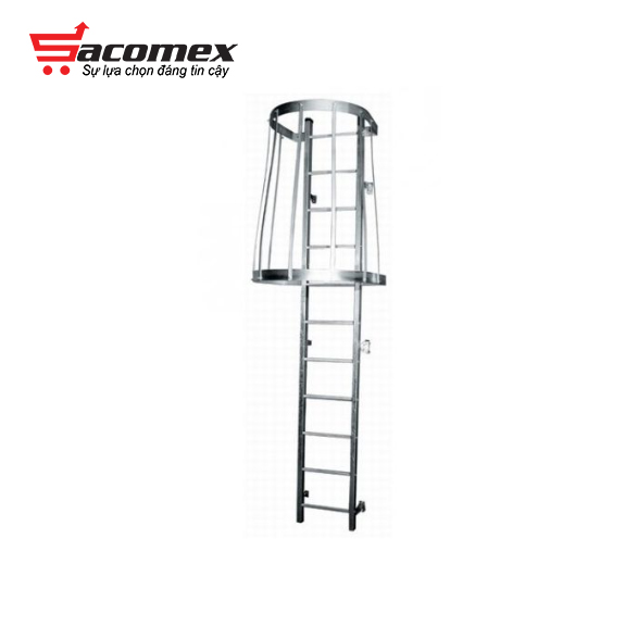 Thang inox cố định