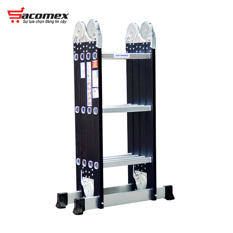 Thang Nhôm Gấp 4 Đoạn Advindeq ADM103