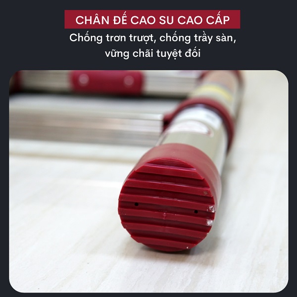 Đặc điểm nổi bật của thang INOX rút gọn đơn Fujihome TLI440IR