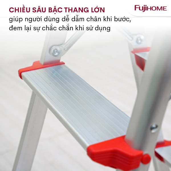 Đặc điểm nổi bật của thang nhôm gấp chữ A Fujihome DL206