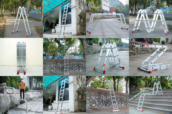 Tính năng nổi bật của thang nhôm gấp đa năng 4 đoạn Fujihome ML103N