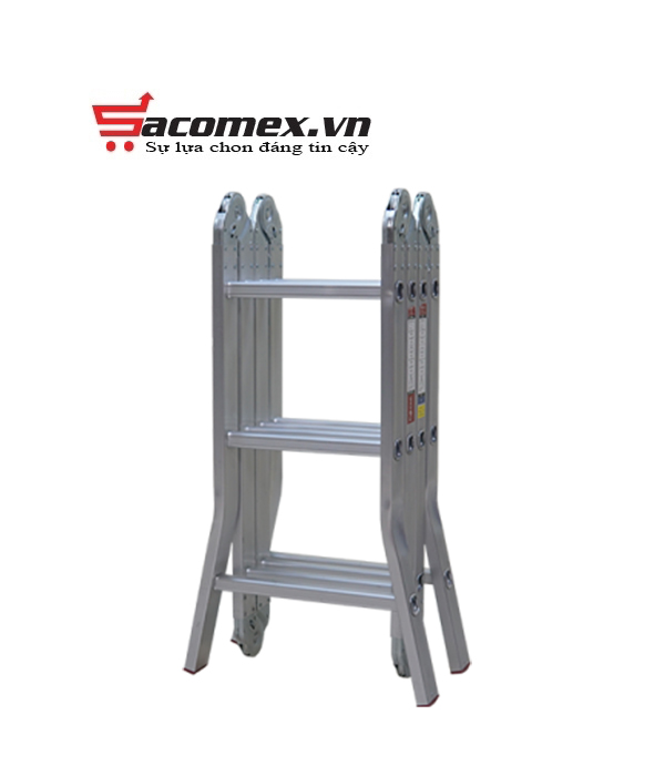 Giới thiệu thang nhôm gấp đa năng 4 đoạn Fujihome ML103S