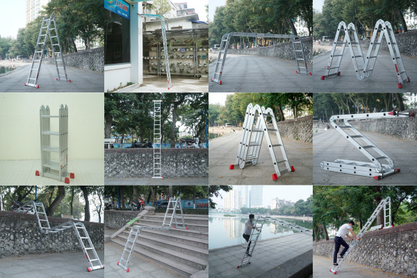 Công dụng của thang nhôm gấp đa năng Fujihome ML104N