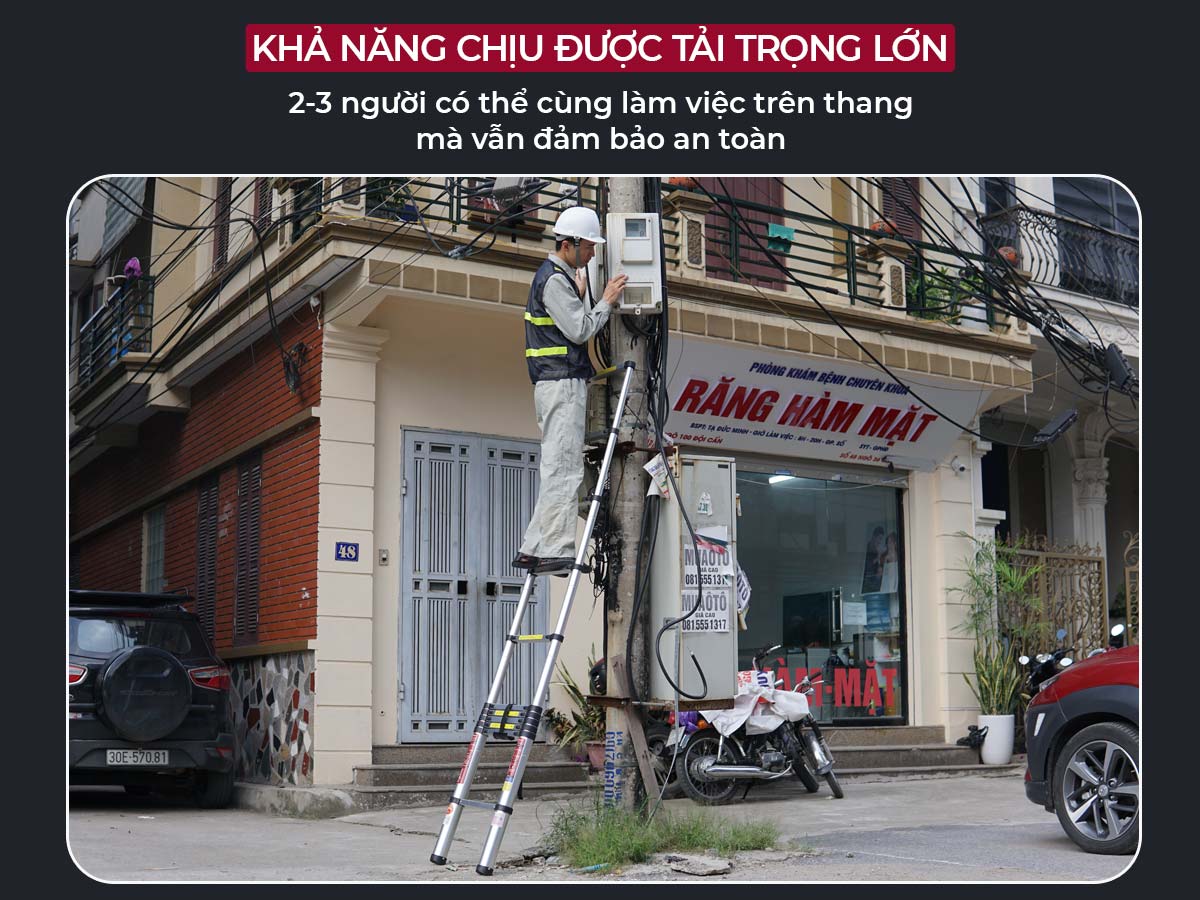 Hướng dẫn sử dụng thang nhôm rút gọn Fujihome TLI380 an toàn