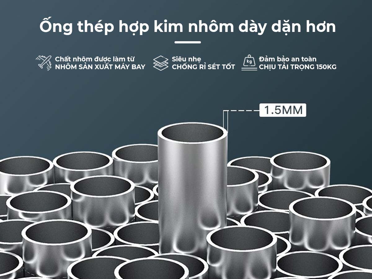 Ưu điểm nổi bật của thang nhôm rút gọn đơn Fujihome TLI380R (New Version)
