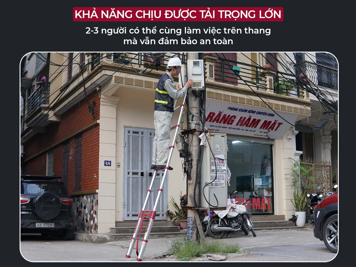 Hướng dẫn sử dụng thang nhôm rút an toàn