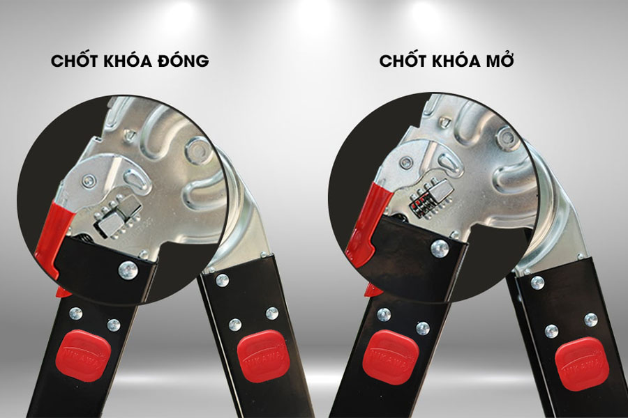 Đặc điểm nổi bật thang nhôm gấp đoạn Nikawa NKG-44