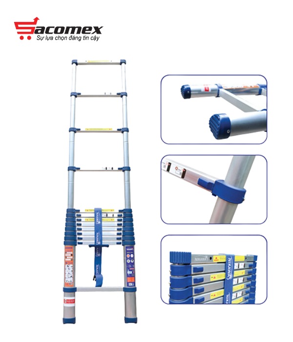 Điểm nổi bật của thang nhôm rút đơn Nikawa NK-38