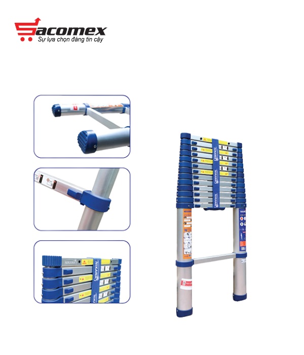 Điểm nổi bật của thang nhôm rút đơn Nikawa NK-48