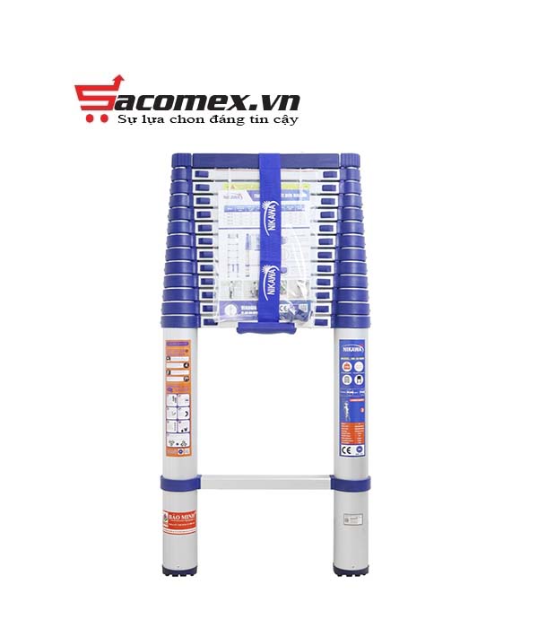 Giới thiệu thang nhôm rút đơn Nikawa NK-60
