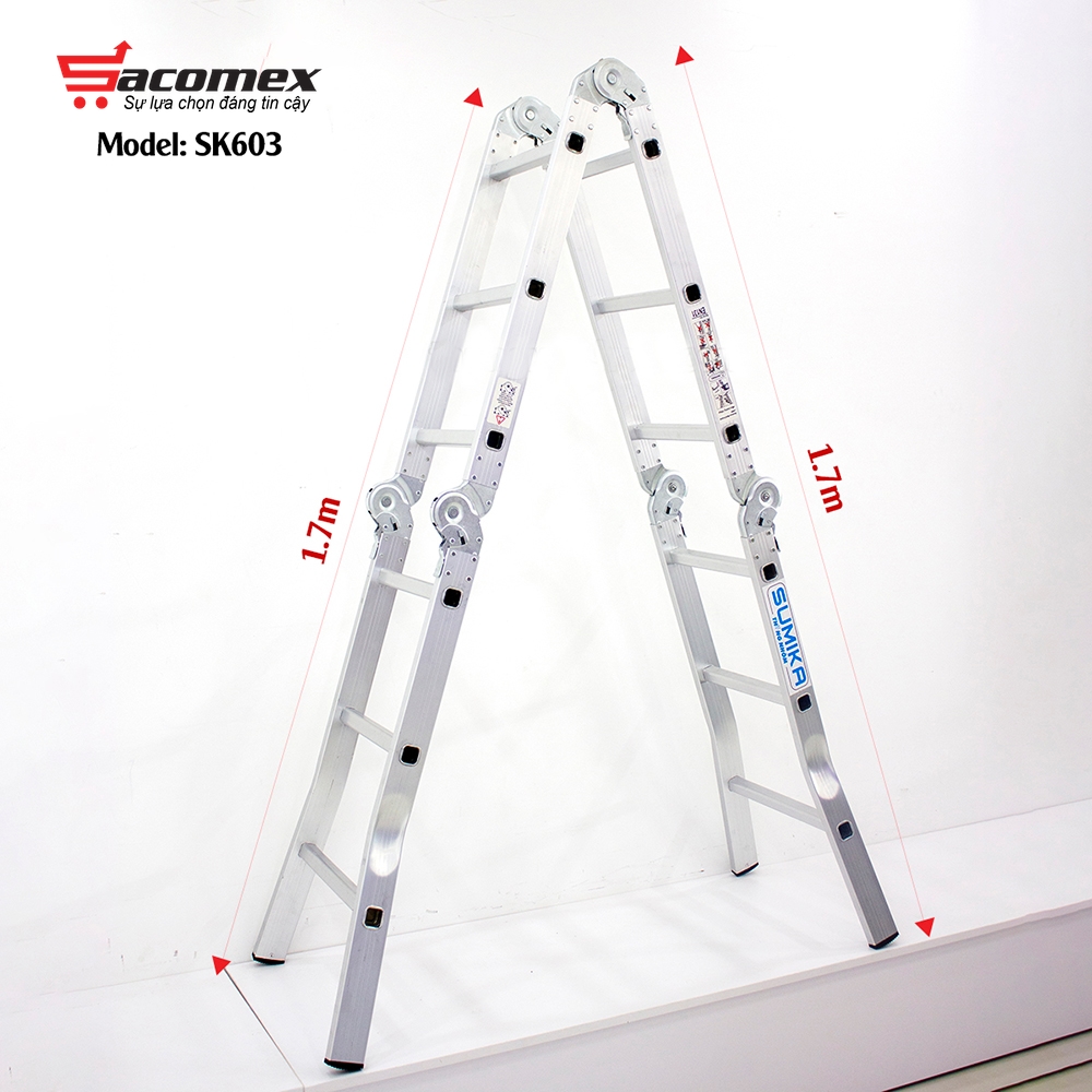 thang gấp đa năng 4 đoạn Sumika SK603
