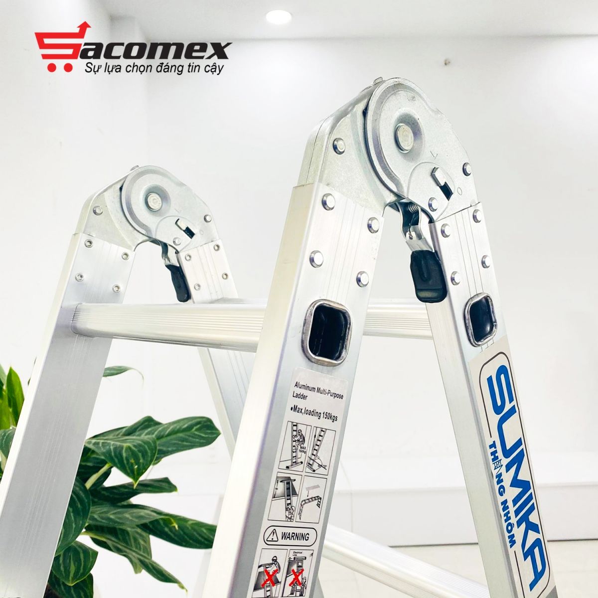 thang gấp đa năng 4 đoạn Sumika SK605