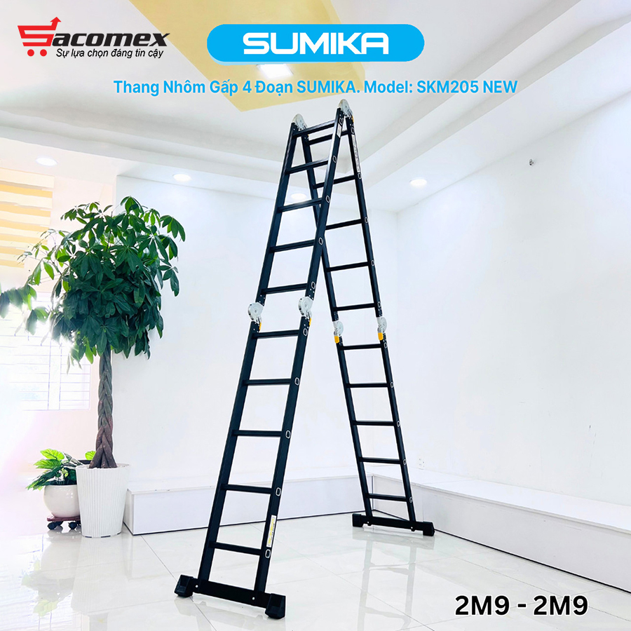 Đặc điểm nổi bật của thang nhôm Sumika SKM205 NEW