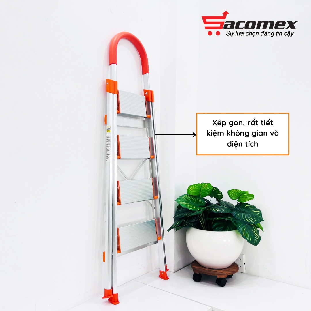 thang nhôm ghế 4 bậc Sumika SK304