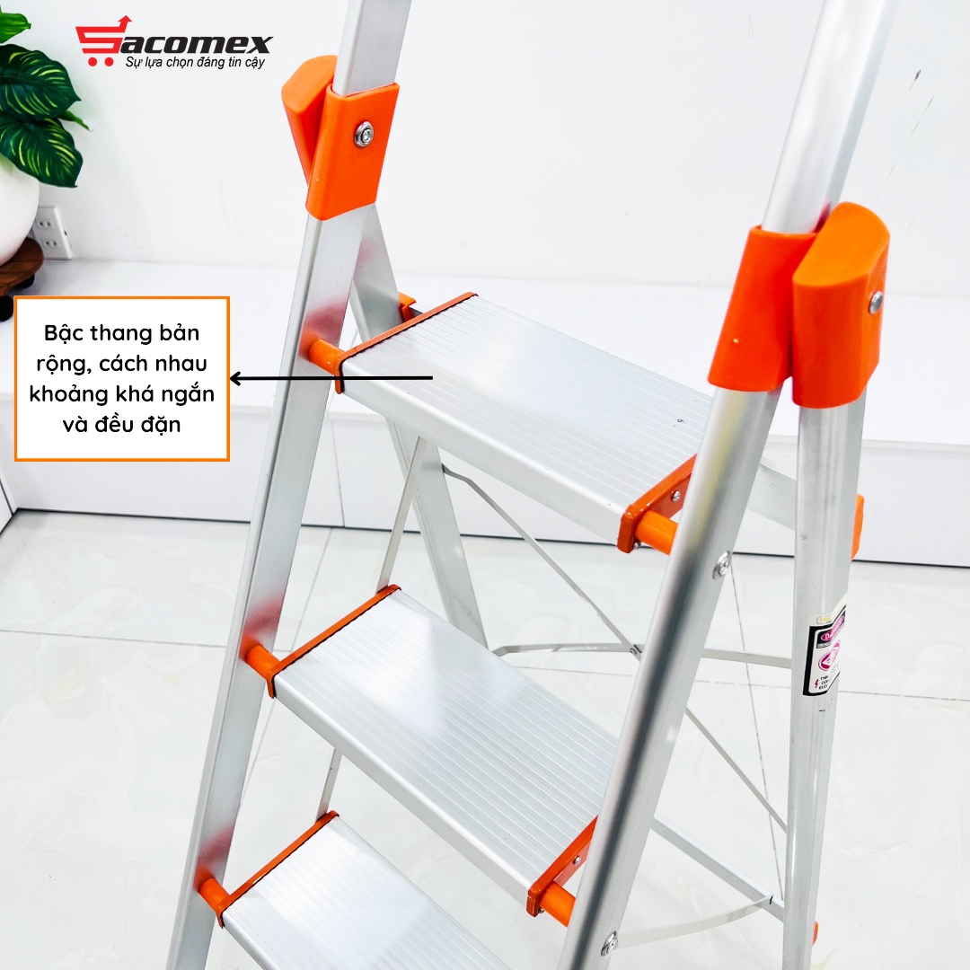 thang nhôm ghế 4 bậc Sumika SK304