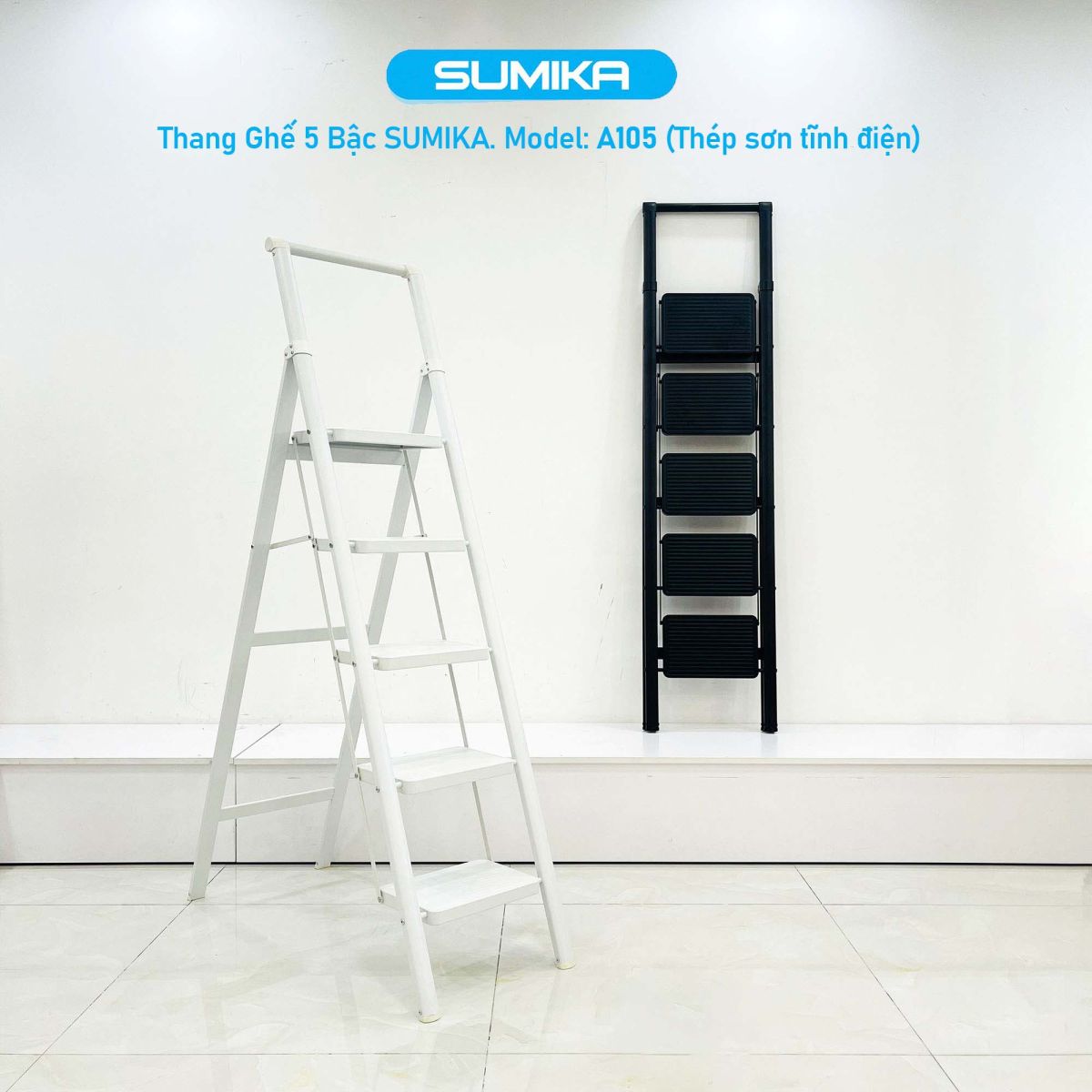 Ưu điểm nổi bật của thang ghế 5 bậc SUMIKA A105